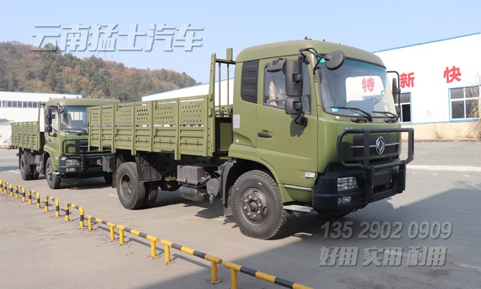 东风运兵车,4*2东风卡车,东风天锦6吨卡车,东风天锦运输车,EQ1120GA,军用越野卡车