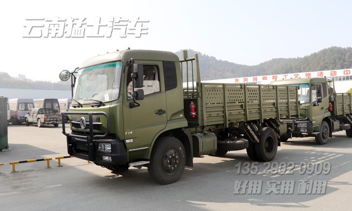 东风运兵车,4*2东风卡车,东风天锦6吨卡车,东风天锦运输车,EQ1120GA,军用越野卡车