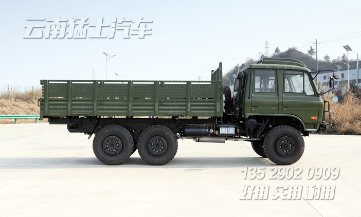 6*6运兵车,EQ2102N,双排越野卡车,东风153双排,六驱卡车配置,东风运兵车