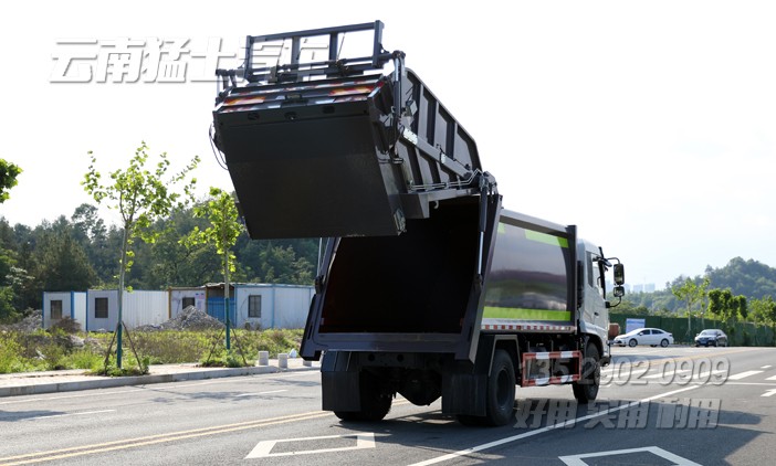 14方垃圾车,环卫垃圾车,压缩式垃圾车,东风全自动垃圾车,市政环卫车厂家