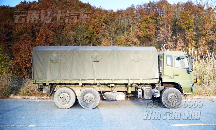 国五运兵车,出口型运兵车,EQ2130GA,东风6x6卡车,六驱柴油货车