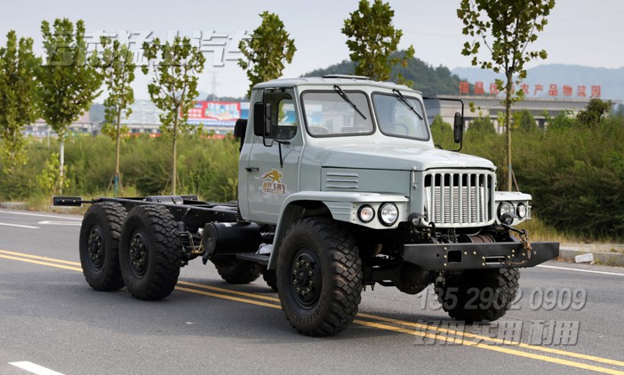 EQ2100E6D,6x6越野底盘,210马力尖头卡车,东风经典底盘,专用车出口,专用车改装