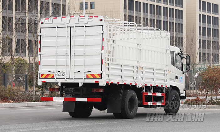 5.2米仓栏车,8吨中型仓栅,高栏板花栏车,鹅颈式仓栏车,物流货运仓栅式运输车,果蔬粮食运输车